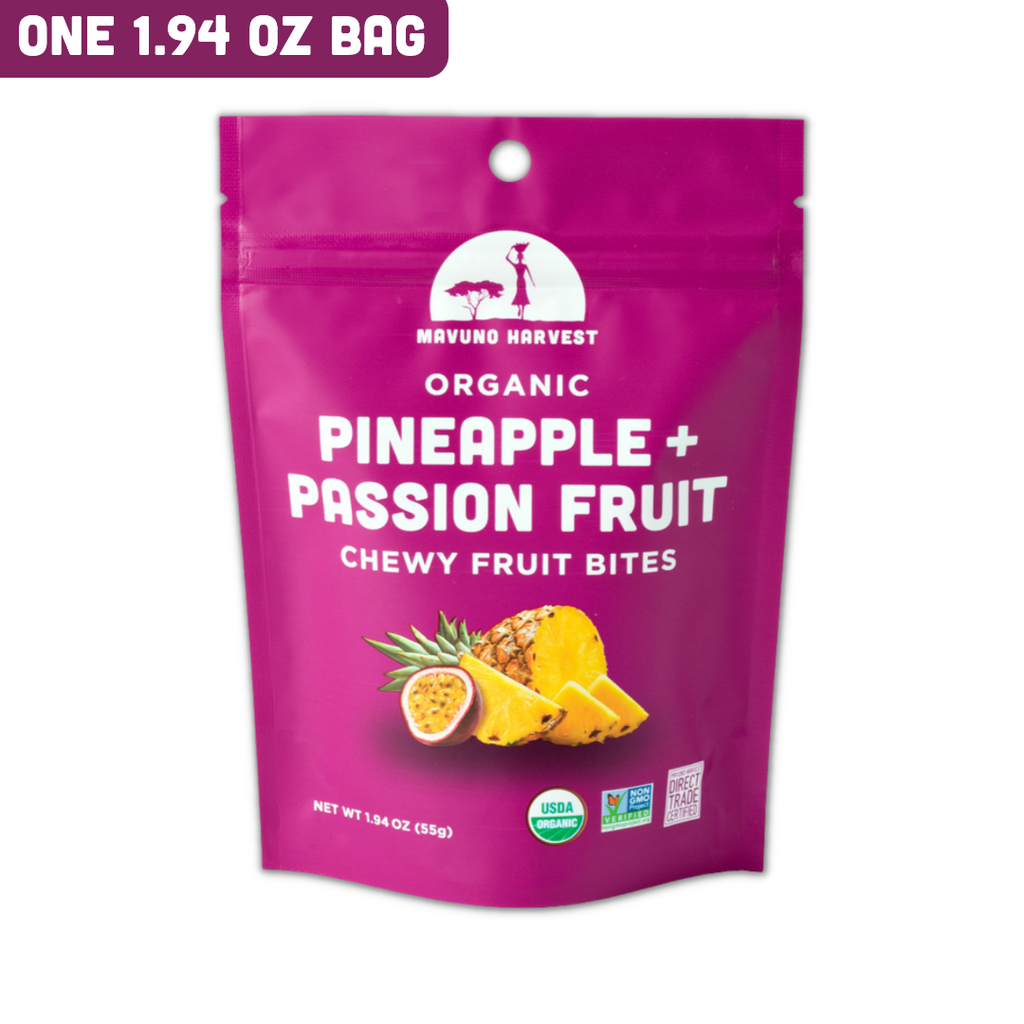 Organic Pineapple + Passion Fruit Fruit bites