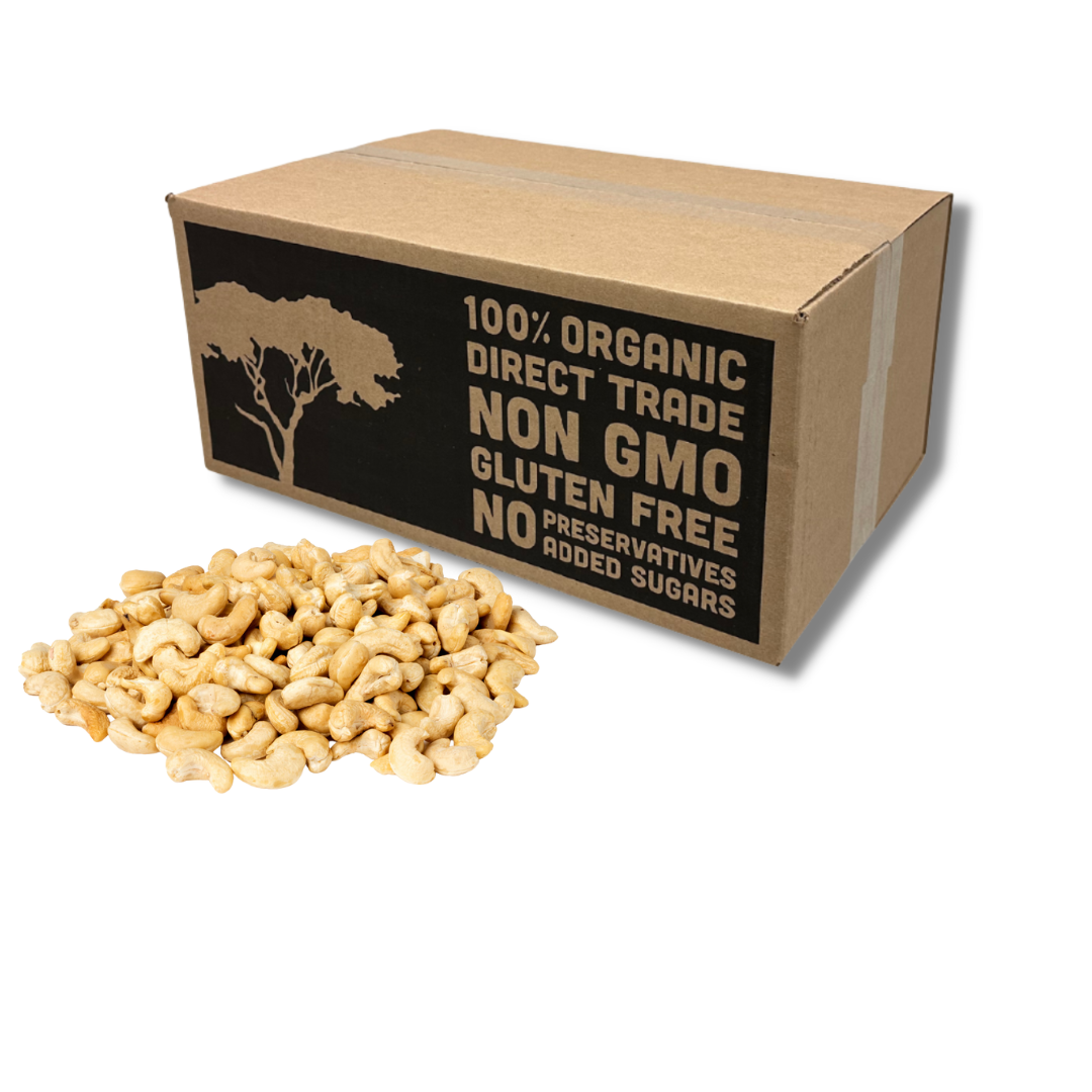 Organic Dry Roasted Cashews | Mavuno Harvest