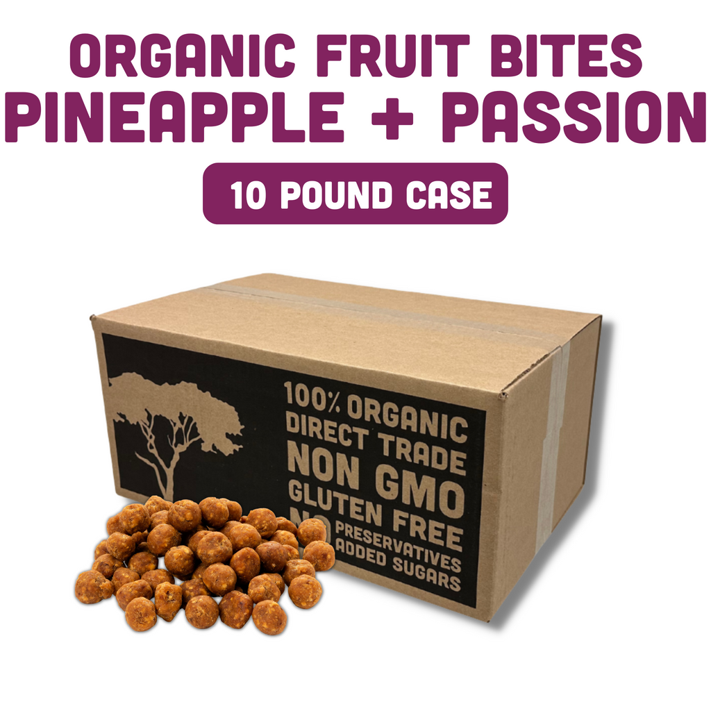 Organic Pineapple + Passion Fruit Fruit bites