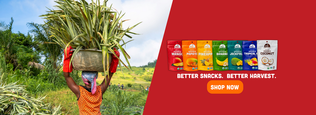 Better Snacks. Better Harvest.