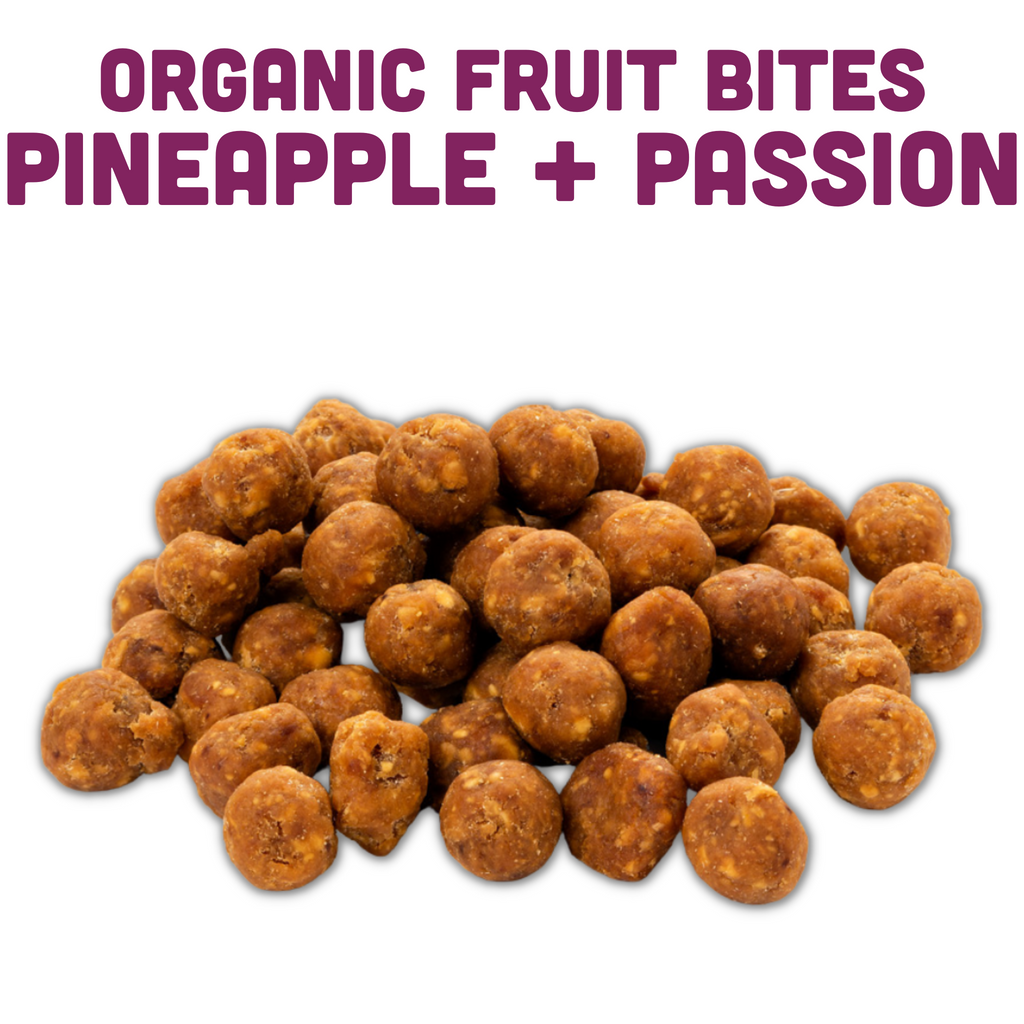Organic Pineapple + Passion Fruit Fruit bites