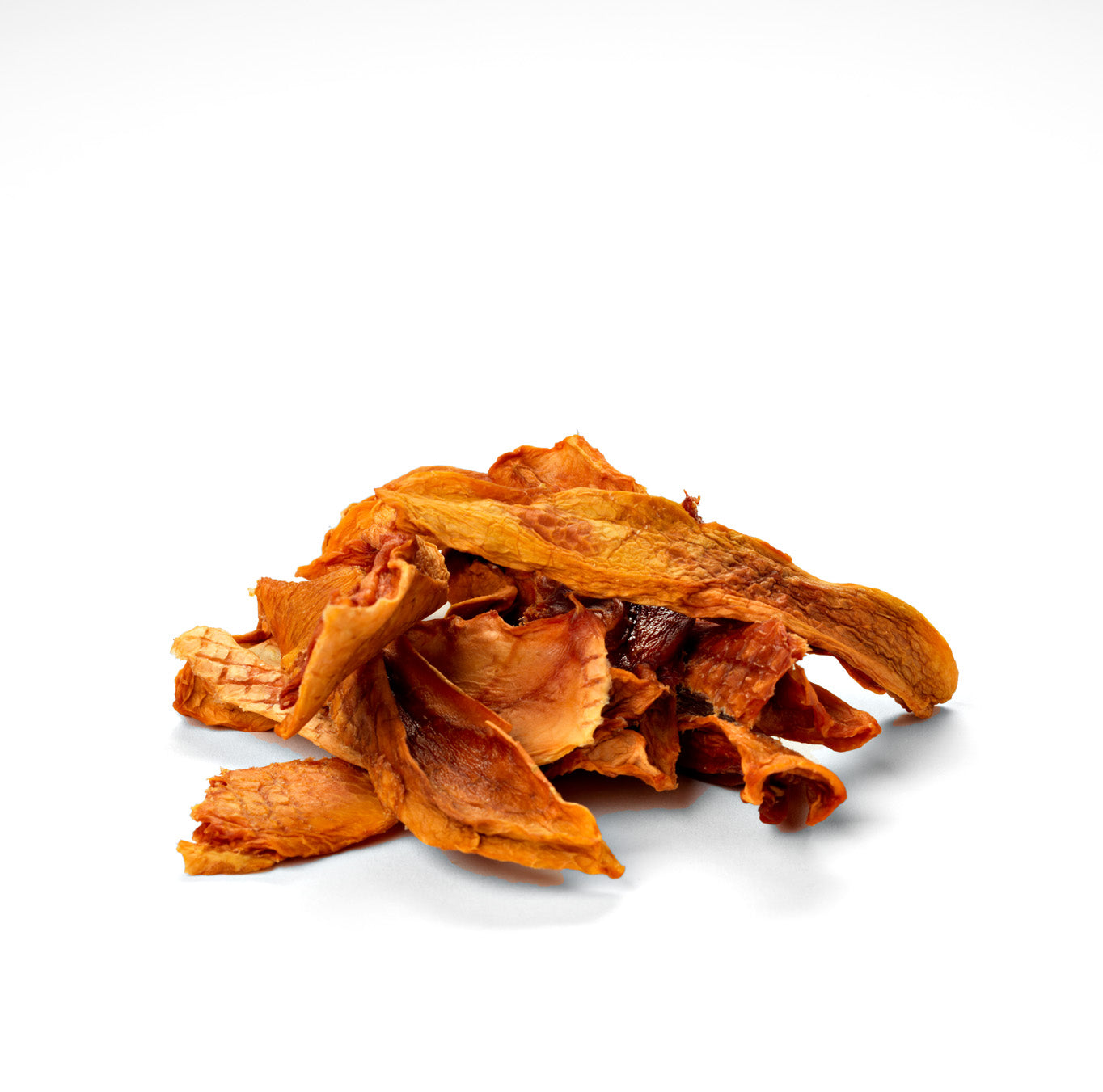 Organic dried papaya pieces