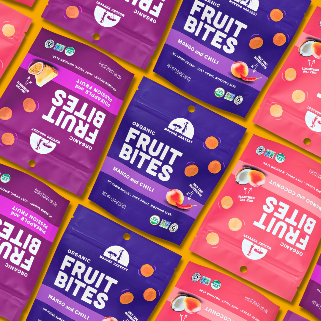 Mavuno Fruit Bites assortment artwork